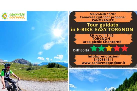 Mercoled� 16/07 tour guidato in e-bike: Easy Torgnon