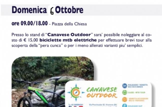 Tour guidati in e-bike alla Sagra del fungo di Cossano  06/10/19 - 1