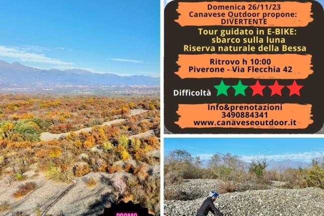 Domenica 26/11/23 Tour guidato in  E-BIKE: Riserva Naturale della Bessa - 1