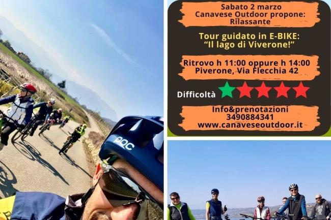 2 marzo, tour guidato in E-BIKE: sulle colline di Viverone - 2