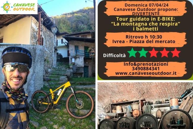 Domenica 7 aprile, tour guidato in E-BIKE: - 1
